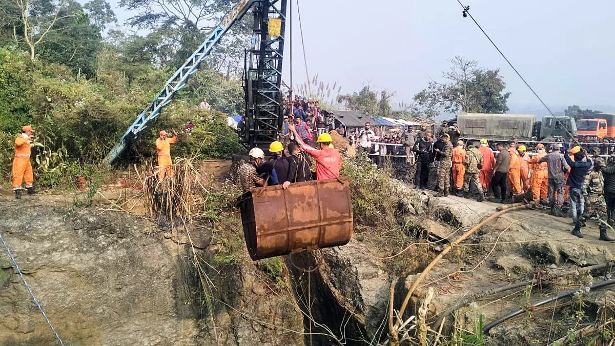 Meghalaya mine blast at Mynsngat leaves 28 dead as rescue operations continue