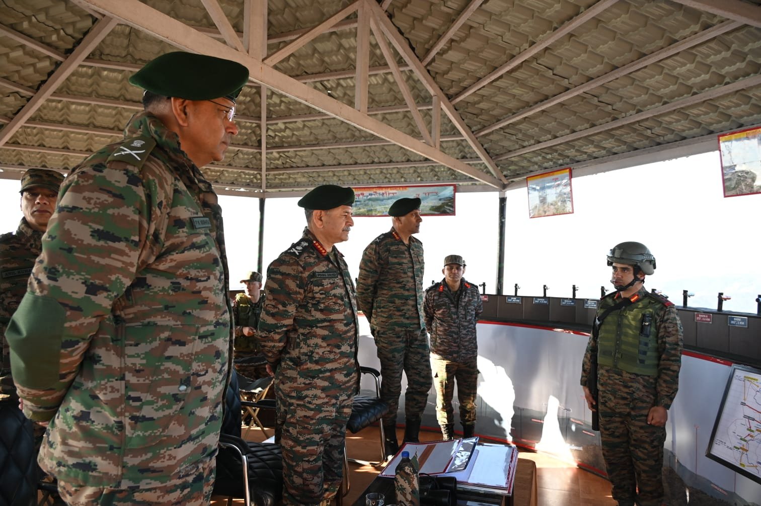 Army Chief General Upendra Dwivedi Visits Poonch, Praises Troops’ Readiness and Morale