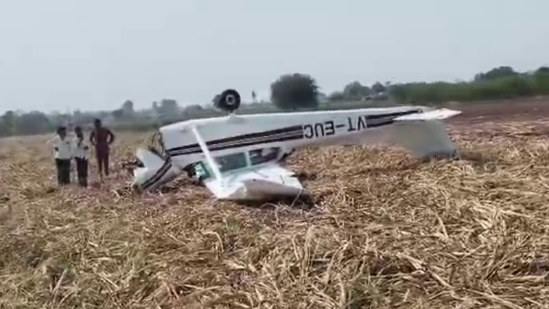 Private aircraft of Redbird Flight Training Academy makes forced landing in Karnataka