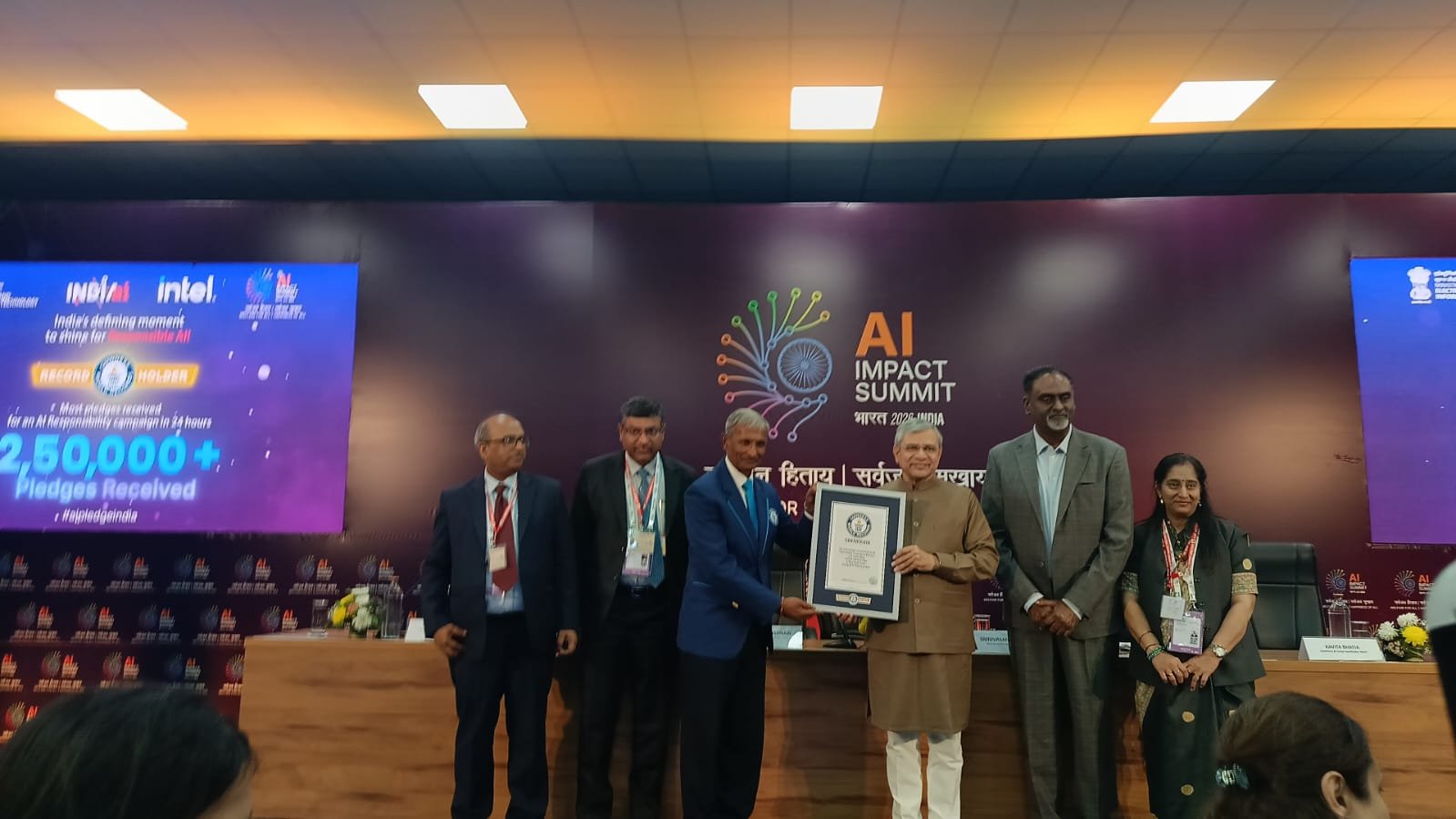 India AI and Intel India create World Record for most pledges received for an AI responsibility campaign in 24 hours