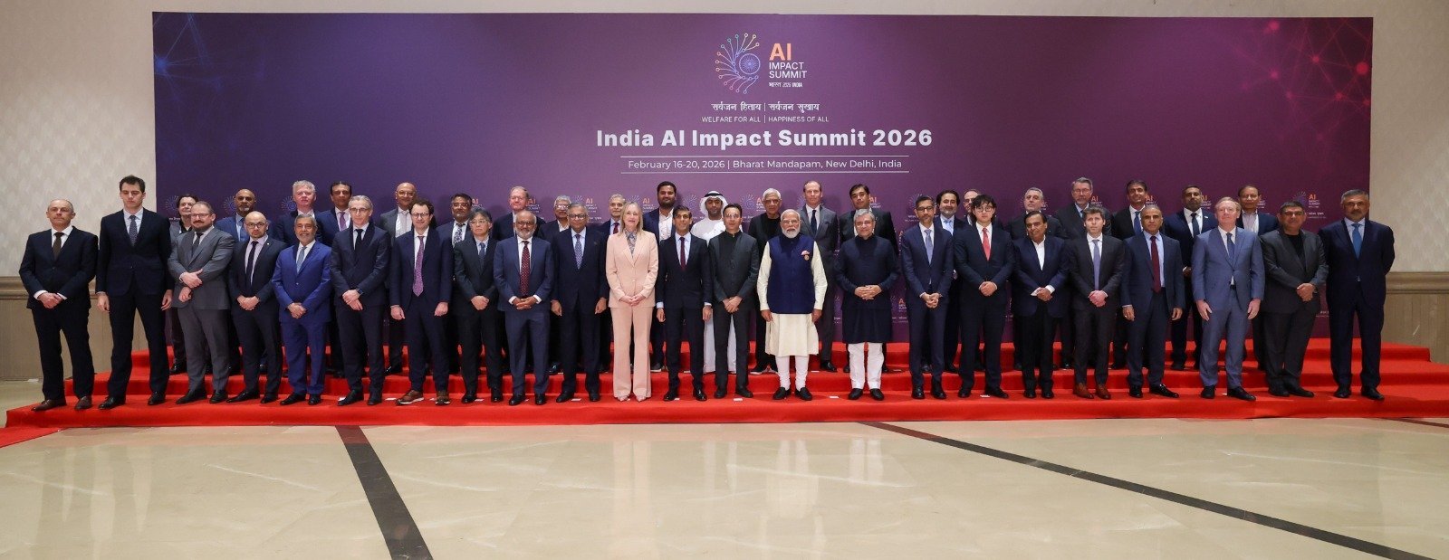नई दिल्ली घोषणापत्र को एआई इम्पैक्ट समिट 2026 में 89 देशों और अंतरराष्ट्रीय संगठनों का समर्थन