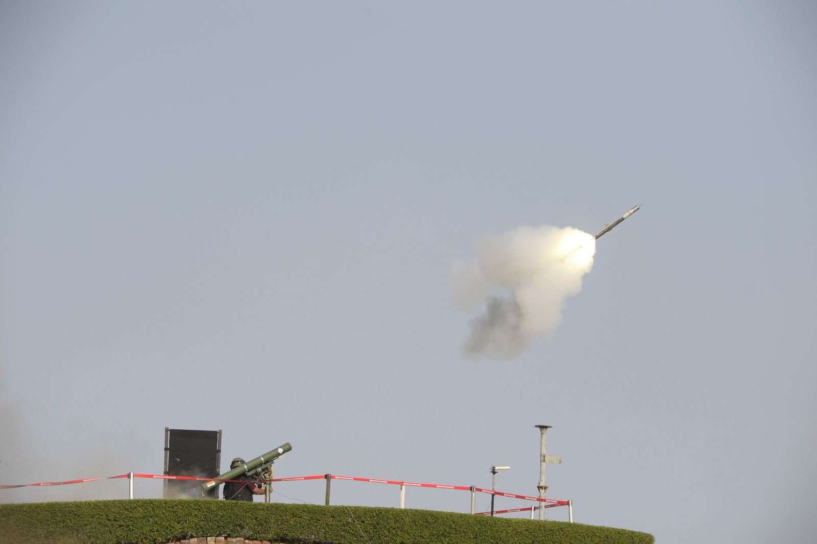 DRDO successfully conducts three successive flight trials of VSHORADS from Integrated Test Range, Odisha