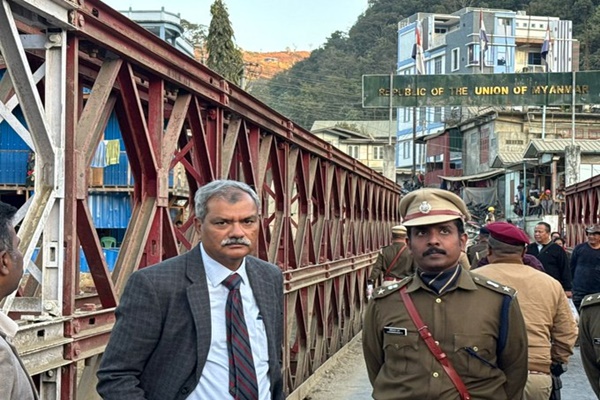 DG, NCB reviews anti-drug trafficking measures along Indo-Myanmar border in Mizoram