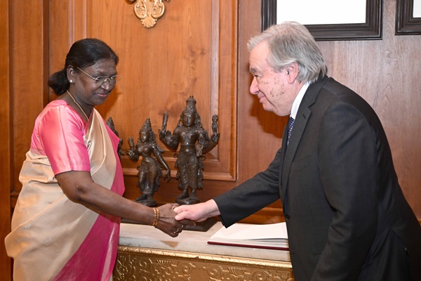 President Murmu urges UNSC reform, calls for greater Global South role during meeting with UN Secretary-General Guterres