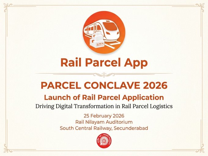 South Central Railway launches next-generation ‘Rail Parcel App’
