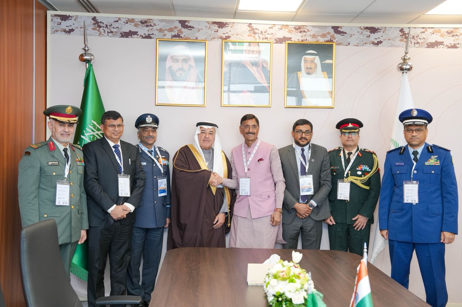 Raksha Rajya Mantri Sanjay Seth heads high-level Indian delegation to Saudi Arabia in third World Defence Show in Riyadh