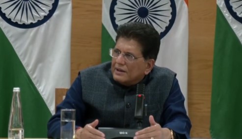 भारत-अमरीका अंतरिम व्यापार समझौते से भारतीय निर्यात पर शुल्‍क घटकर 18 प्रतिशत हुआ: वाणिज्‍य और उद्योग मंत्री पीयूष गोयल