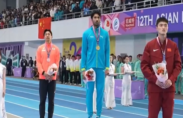 India’s Tejaswin Shankar clinches gold medal at Asian Indoor Athletics Championships in China