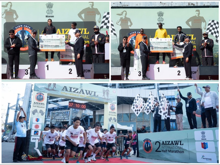 Kenya’s Kemboi & Renu Singh Win Aizawl International Half Marathon 2026