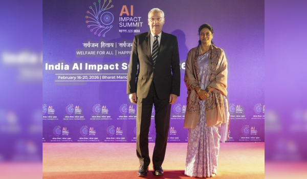 President of Switzerland Guy Parmelin Arrives in New Delhi for India AI Impact Summit 2026