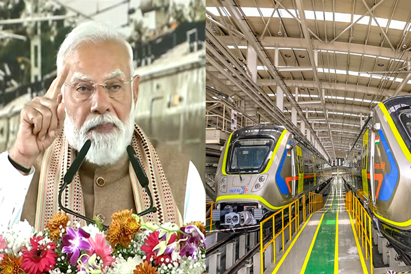 PM Modi flags off India’s first Namo Bharat RRTS, dedicates Delhi-Meerut Namo Bharat Corridor in Meerut