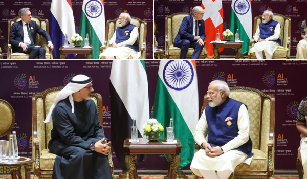 प्रधानमंत्री मोदी ने उभरती प्रौद्योगिकियों में सहयोग बढ़ाने के लिए समिट के दौरान कई विश्व नेताओं के साथ द्विपक्षीय बैठकें की