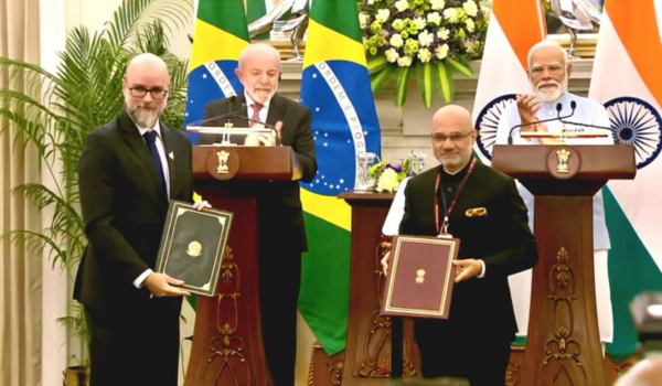 India, Brazil exchange MoU to strengthen bilateral cooperation in regulation of pharmaceutical and medical products
