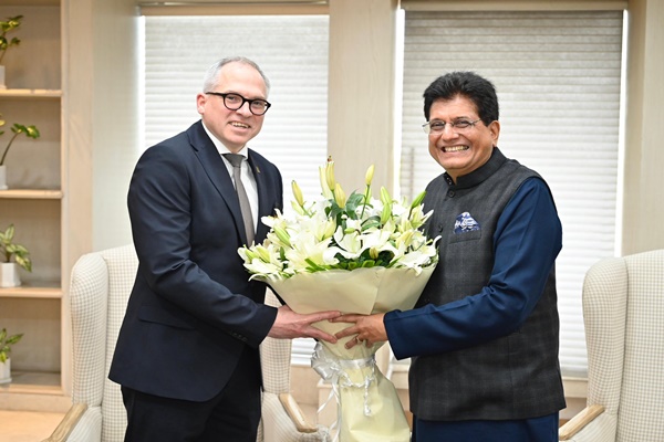 Piyush Goyal meets Flanders Minister-President Matthias Diependaele to strengthen India-Belgium trade and tech ties