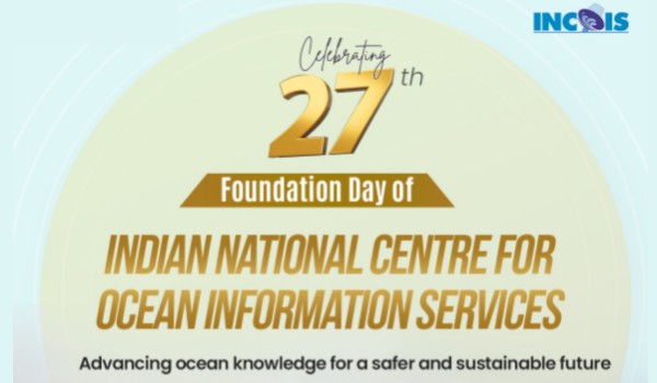 ISRO Chairman Dr V Narayanan attends INCOIS 27th Foundation Day in Hyderabad
