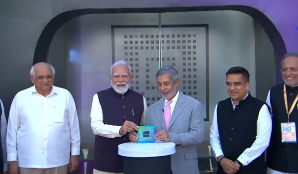 PM Modi inaugurates Micron Technology’s Semiconductor plant at Sanand in Gujarat