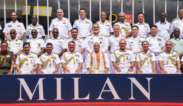 Defence Minister Rajnath Singh inaugurates 13th edition of Exercise MILAN-2026 at Visakhapatnam