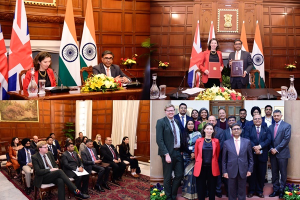 India, UK sign Social Security Agreement for Temporary Employees
