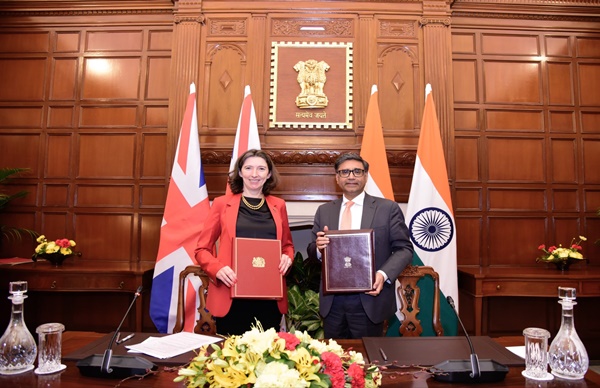 India signs agreement with UK & Northern Ireland on Social Security relating to Social Security Contributions