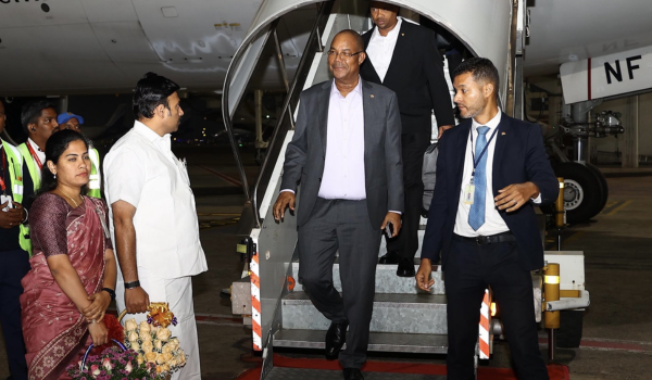 Seychelles President Patrick Herminie Arrives in India for Official Visit