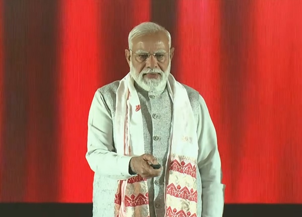Prime Minister Modi launches various developmental projects worth over Rs 5,450 crore in Guwahati