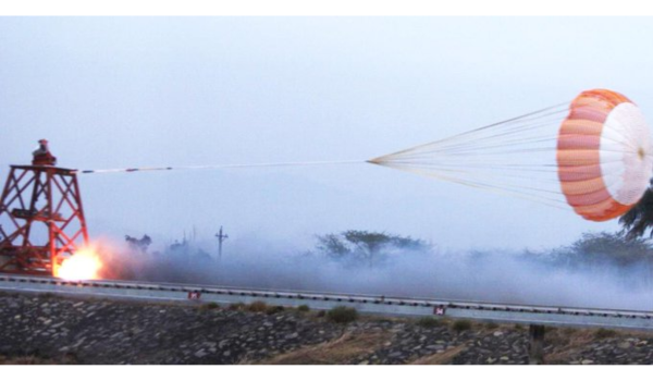 DRDO conducts successful qualification test for Gaganyaan Drogue parachute 