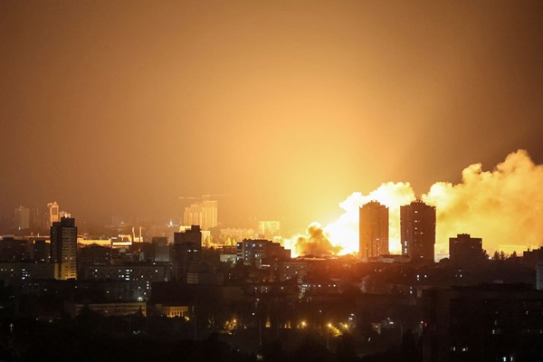Russia launches massive overnight drone, missile attack on Ukraine