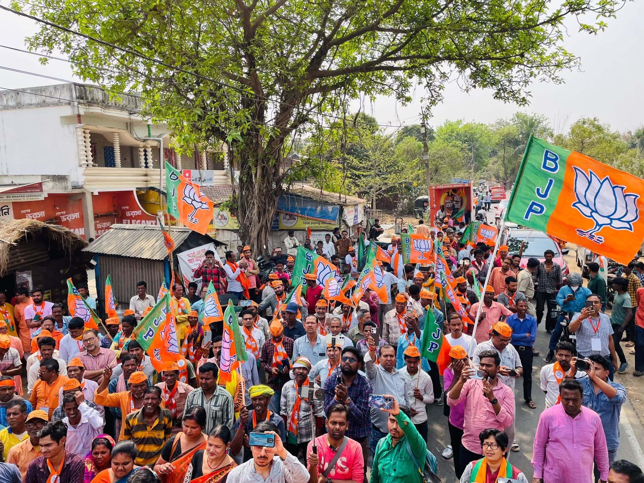 BJP organises Poriborton Yatra rallies in West Bengal