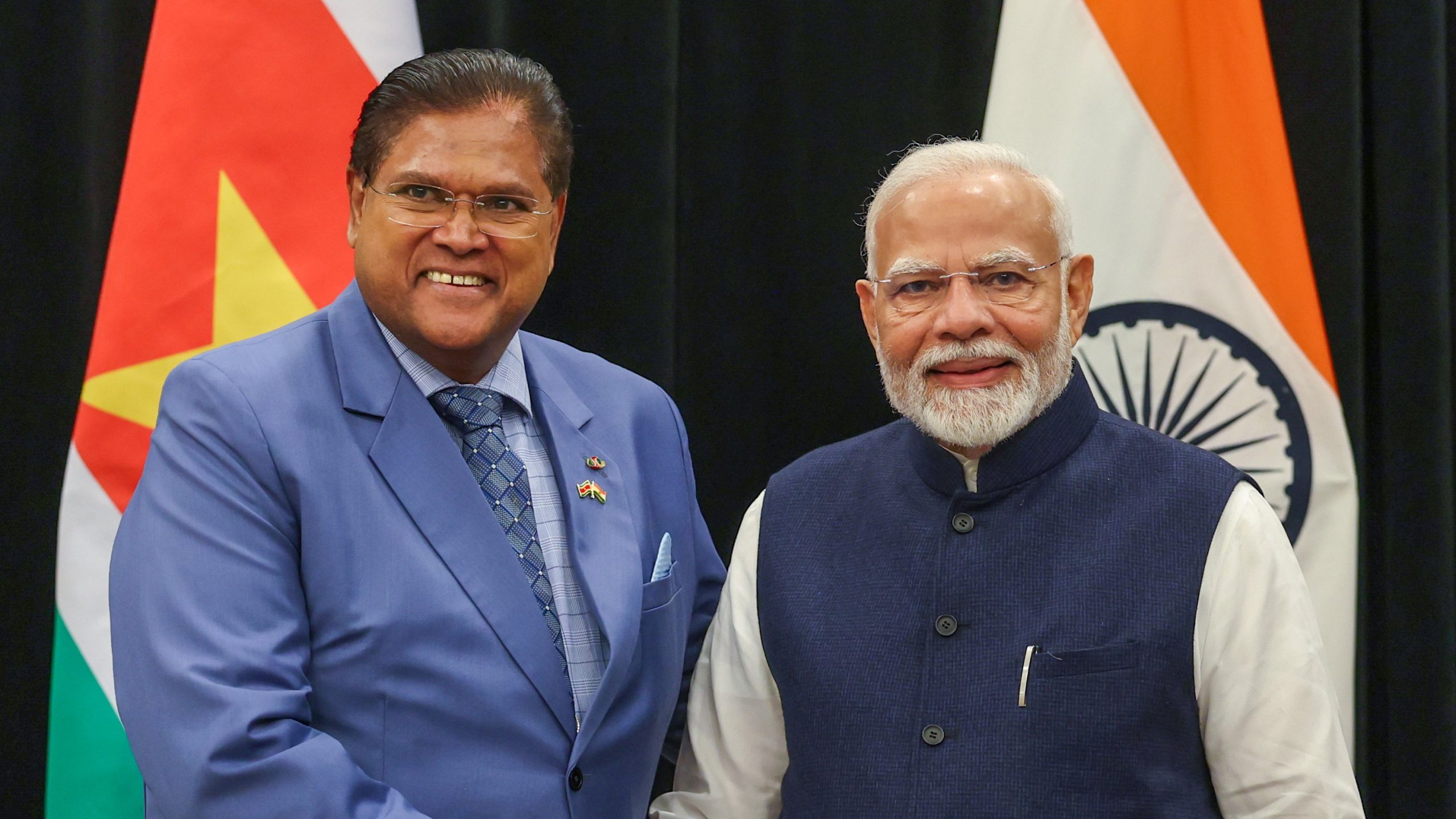 PM Modi expresses grief over sudden demise of former President of Suriname Chandrikapersad Santokhi