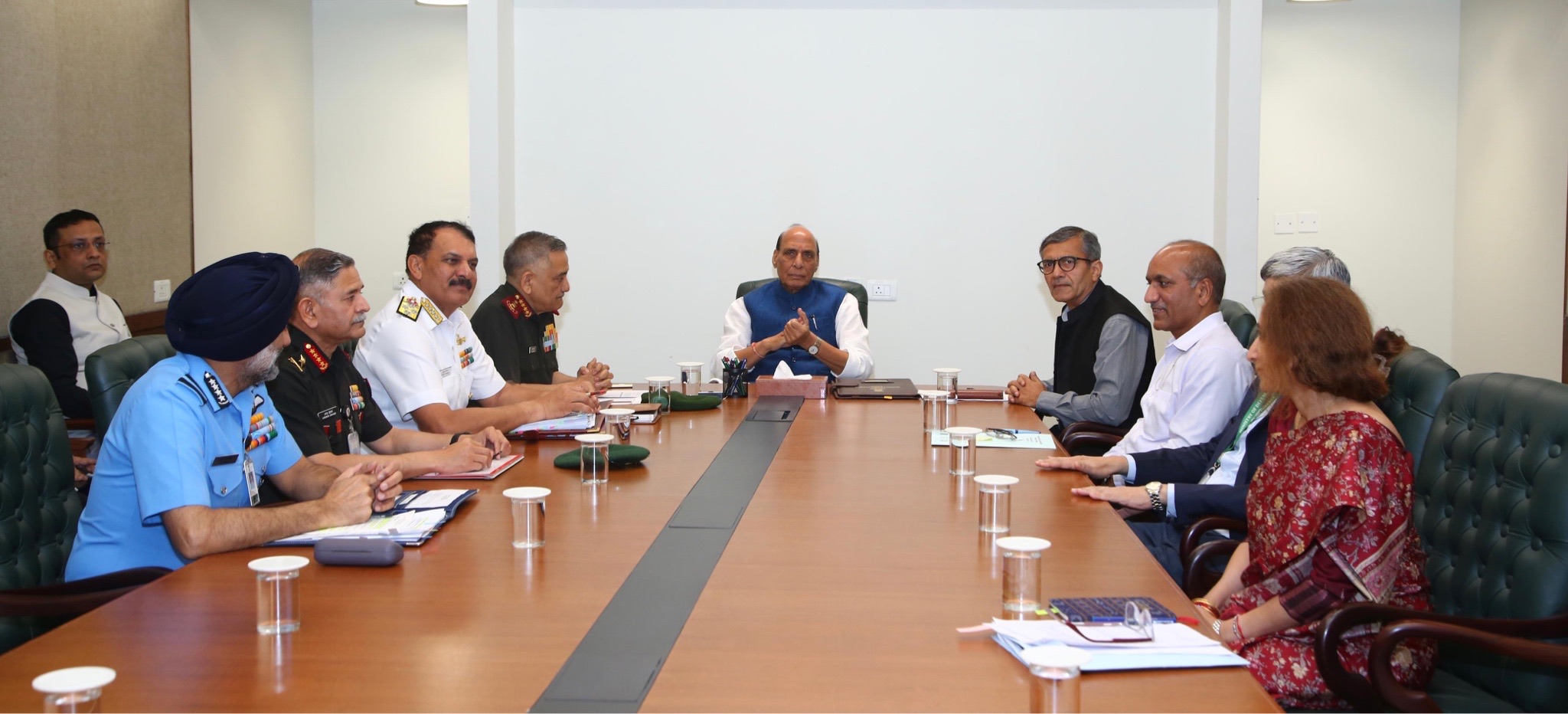Defence Minister Rajnath Singh reviews preparedness amid global and regional developments
