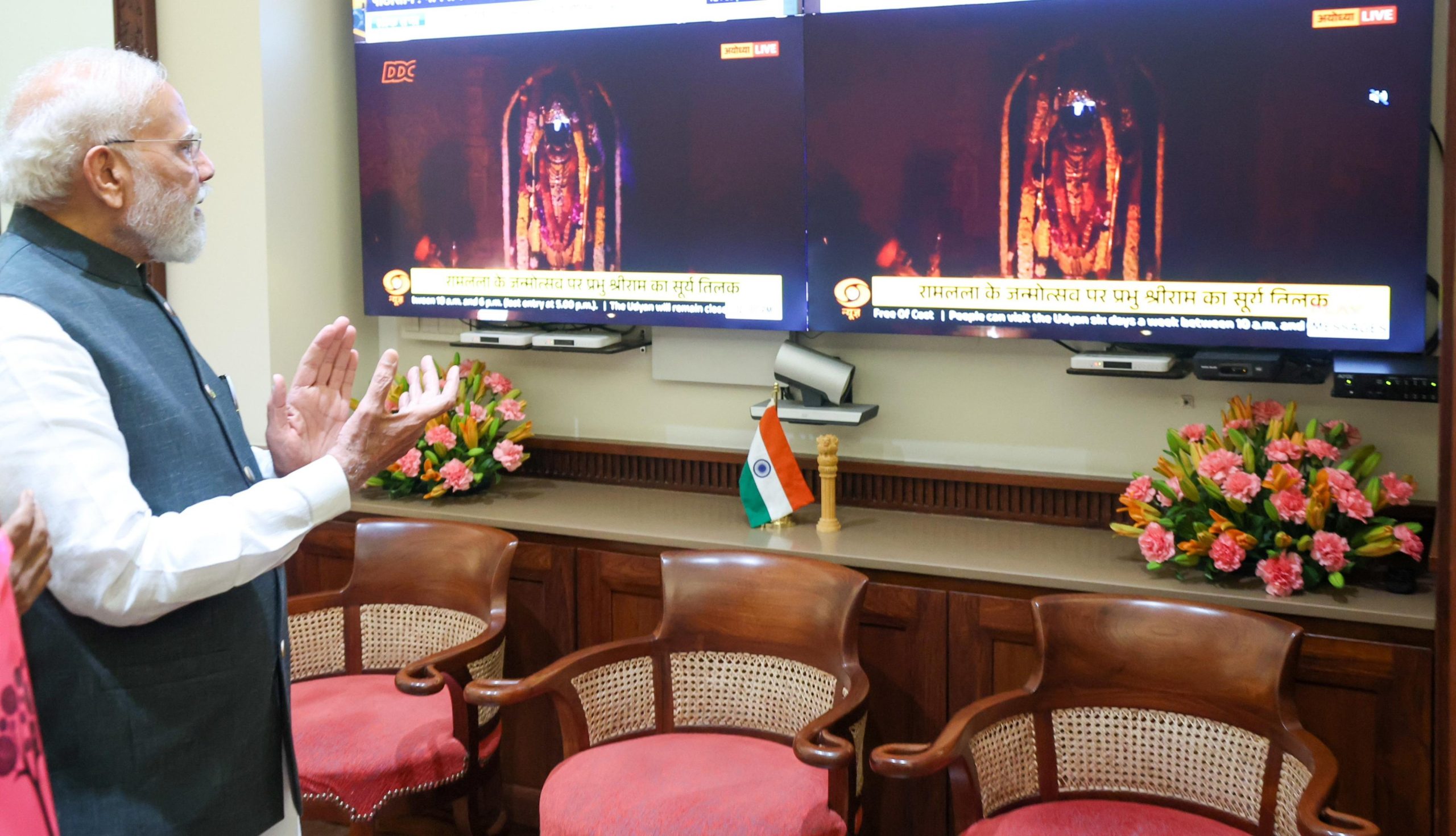 PM Modi Extends Ram Navami Greetings, Hails Ideals of Lord Ram as Eternal Inspiration
