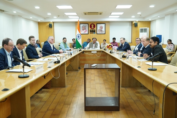 German Delegation visits NITI Aayog to learn about govt’s flagship initiatives