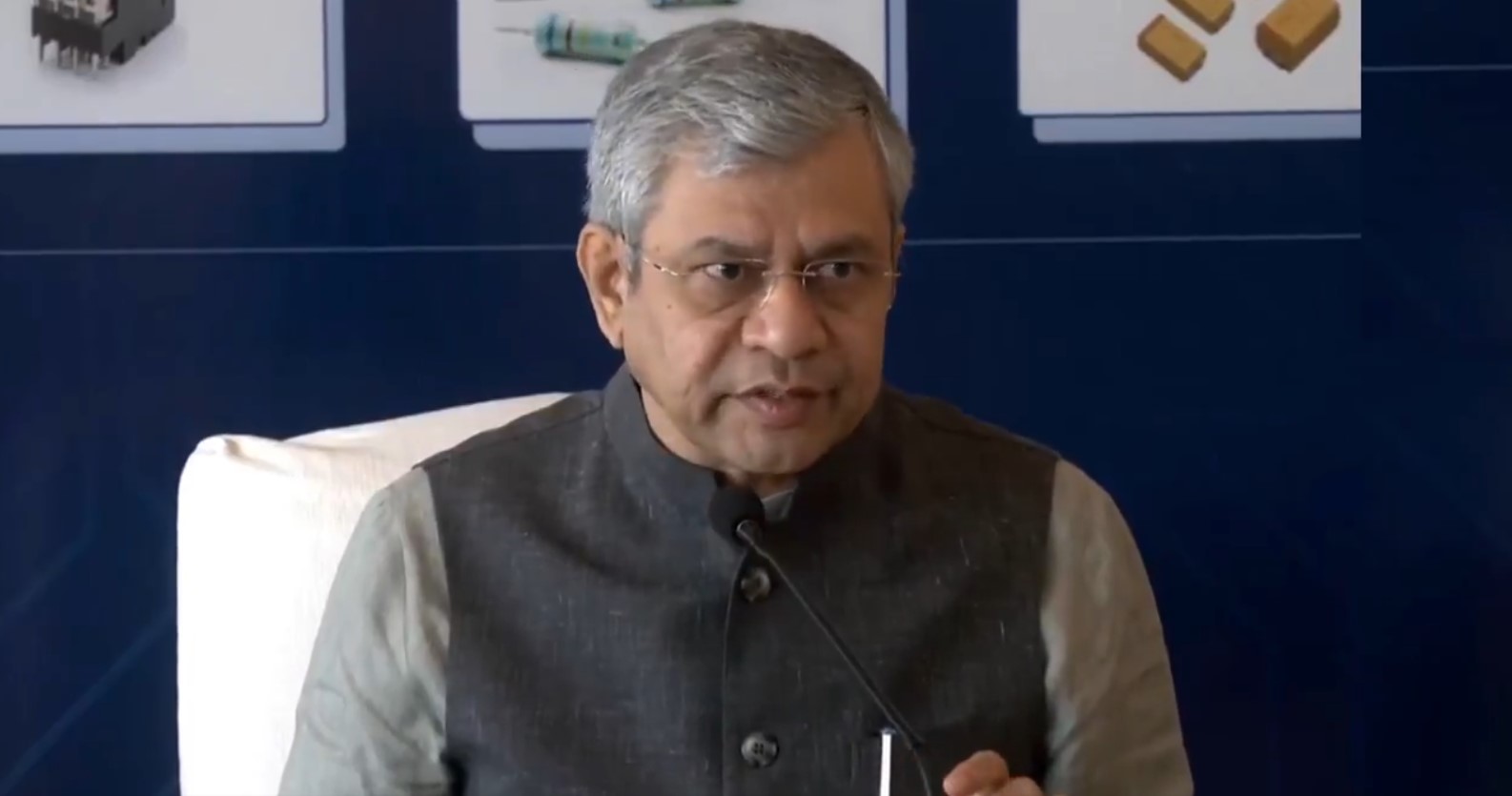 Electronics & IT Minister Ashwini Vaishnaw hands over approvals to companies under ECMS