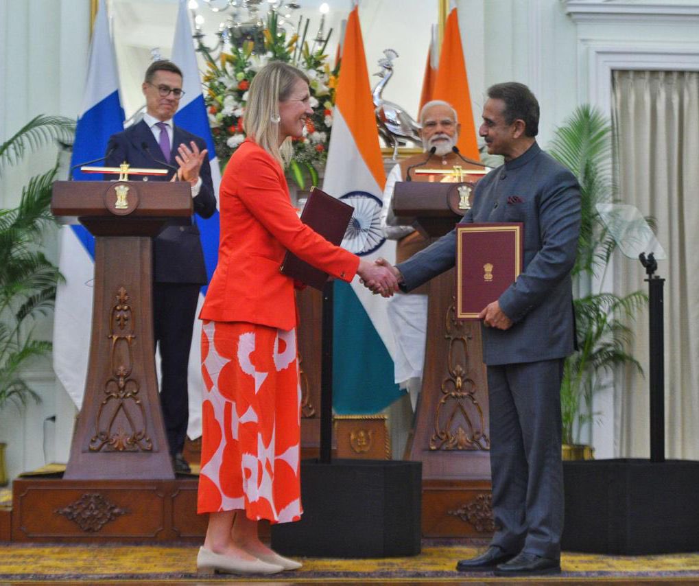 Union Minister Kirti Vardhan Singh participates in delegation-level talks & exchange of renewed MoU on Environmental Cooperation