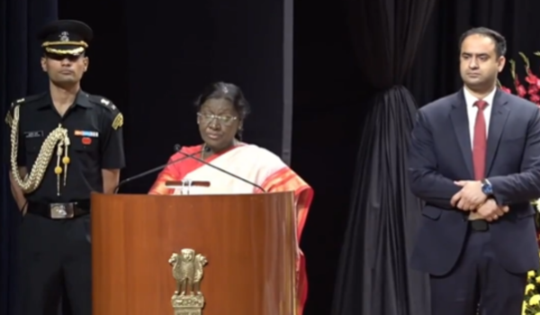 राष्ट्रपति द्रौपदी मुर्मु ने कृषि क्षेत्र में नीति निर्माण और निर्णय लेने में महिलाओं की अधिक भूमिका पर जोर दिया