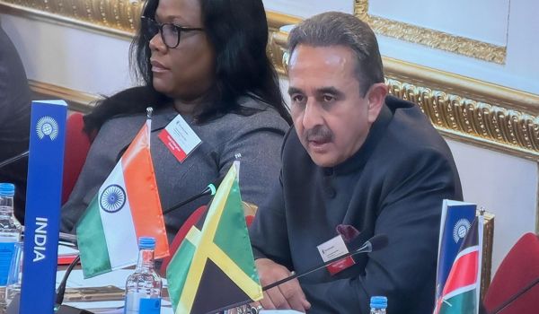 MoS External Affairs Kirti Vardhan Singh Attends 26th Commonwealth Foreign Ministers Meeting
