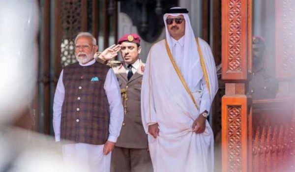 PM Modi Talks with Sheikh Tamim bin Hamad Al Thani, exchanges Eid greetings