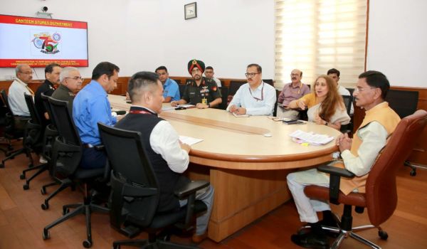 MoS Defence Sanjay Seth chairs review meeting on functioning of Canteen Stores Department in New Delhi