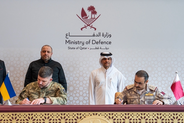 Ukraine, Qatar Sign Defence Cooperation Pact During Volodymyr Zelenskyy’s Doha Visit