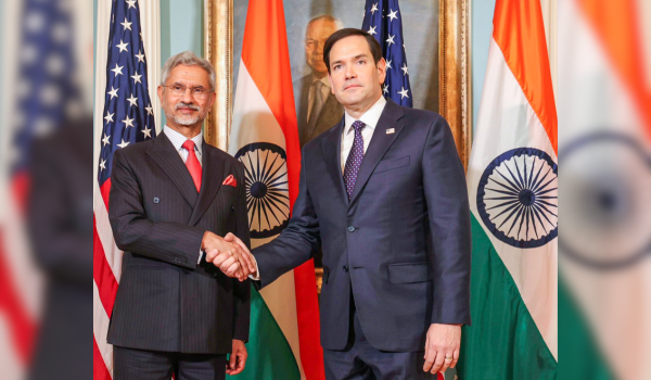 विदेश मंत्री डॉ. एस. जयशंकर ने अमरीकी समकक्ष मार्को रुबियो से की टेलीफोन पर बात