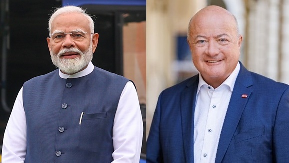 PM Modi calls discussions with Austrian Chancellor Dr Christian Stocker highly productive