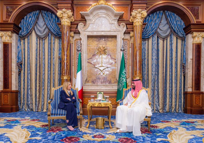 Italian PM Giorgia Meloni visits Gulf to secure energy supplies amid Iran tensions