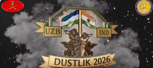 भारतीय-उज़्बेकिस्तान सेना का 60 सदस्यीय दल दुस्तलिक के 7वें संस्करण के लिए रवाना