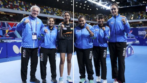 লন্ডনে আয়োজিত আইটিটিএফ (ITTF) বিশ্ব দলগত টেবিল টেনিস চ্যাম্পিয়নশিপে আজ স্লোভাকিয়ার বিরুদ্ধে দুর্দান্ত জয় পেয়েছে ভারত।