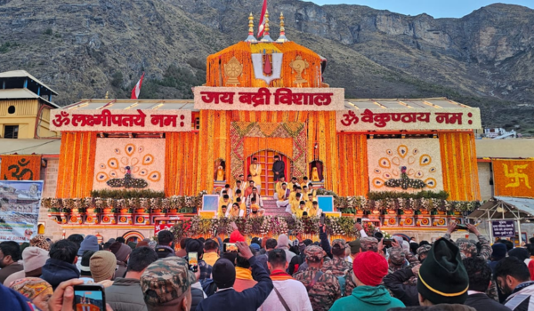 Uttarakhand: Portals of Badrinath Dham open amid Vedic chants and traditional rituals