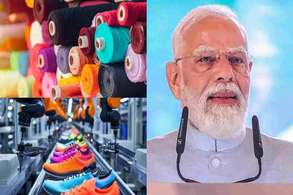 PM Modi Shares Minister Giriraj Singh’s Article on Technical Textiles in Footwear Sector