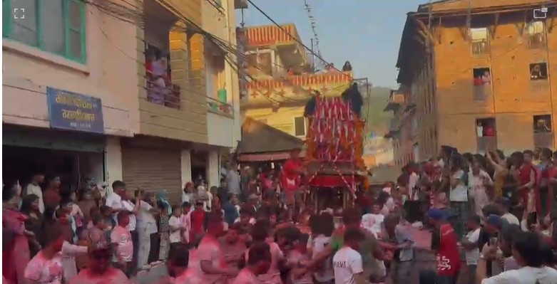 नेपाल के बनेपा में महालक्ष्मी जात्रा का उत्साह, आज होगा समापन