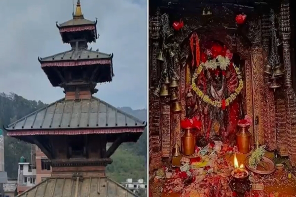 Nepal: Devotees participate in Mahalaxmi Jatra in Banepa, praying for wealth and prosperity