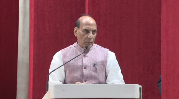 Union Minister Rajnath Singh meets Kyrgyz Defence Minister on SCO sidelines in Bishkek