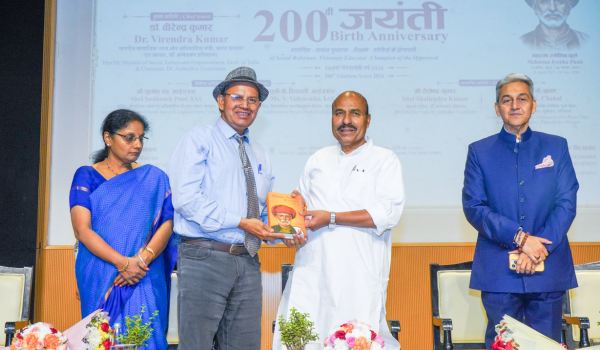 National Commemorative Programme on Mahatma Jyotiba Phule’s 200th Birth Anniversary held in New Delhi 